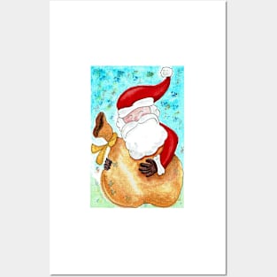 Santa Claus Posters and Art